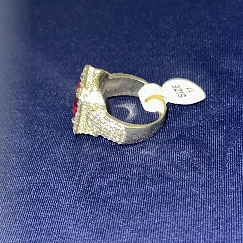 🆕Stainless Steel/Gold Men’s Ring - Picture 2 of 4